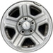 16" WRANGLER 07-10 16x7, steel Original OEM Wheel Rim - SILVER - Front View