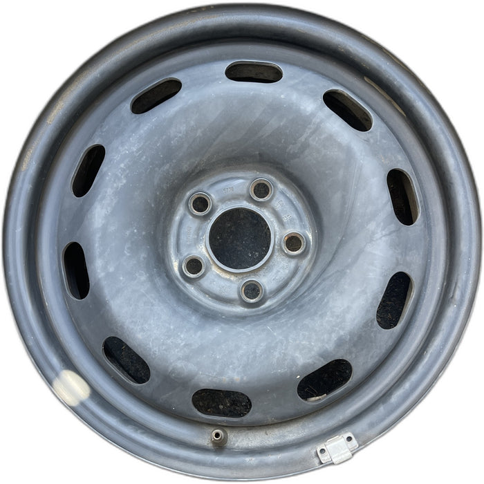 15" BEETLE 00-01 15x6 Original OEM Wheel Rim - Front View