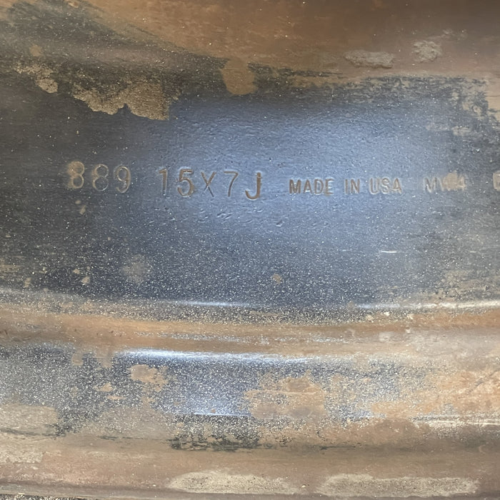 15" CHEROKEE 01 15x7, steel Original OEM Wheel Rim - SILVER - View 9