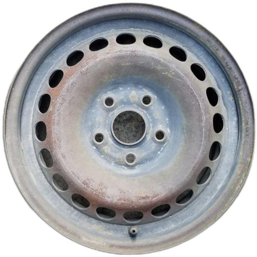 15" AUDI 100 92-94 15x6, steel Original OEM Wheel Rim - Front View