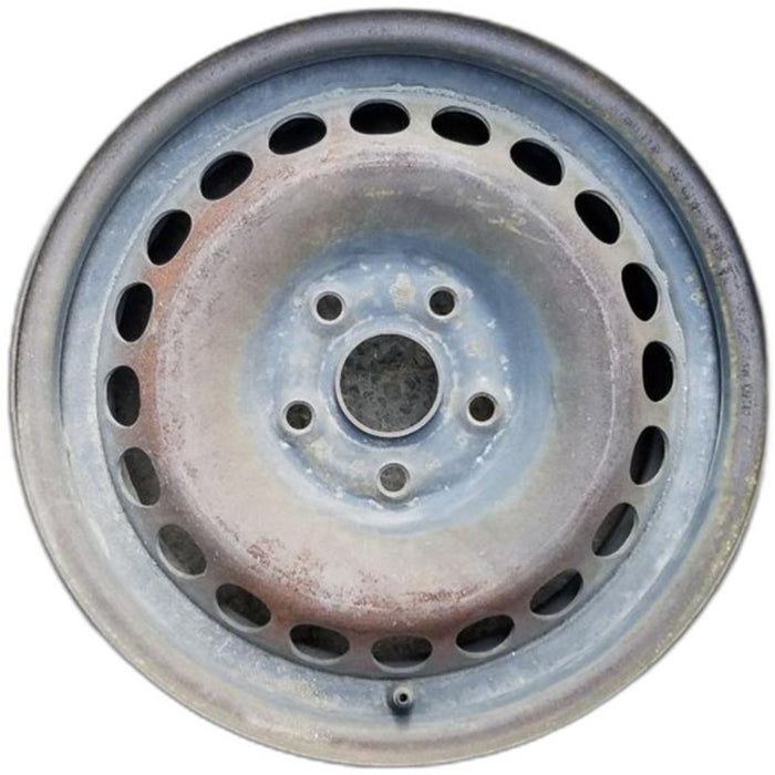 15" AUDI 100 92-94 15x6, steel Original OEM Wheel Rim - Front View