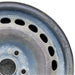 15" AUDI 100 92-94 15x6, steel Original OEM Wheel Rim - Side Profile