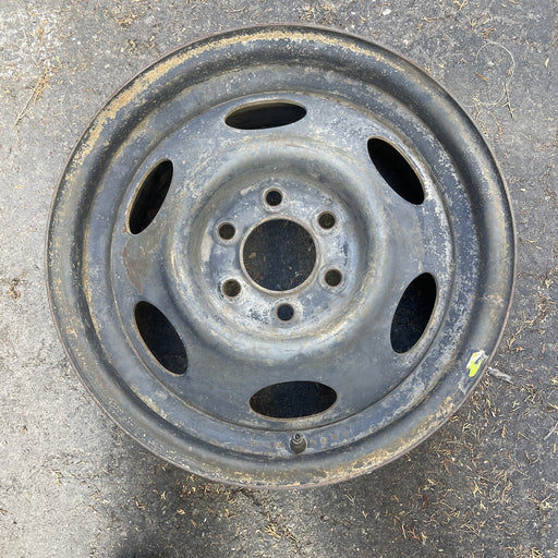 15" DAKOTA 01-02 15x7, steel Original OEM Wheel Rim - BLACK - Additional View
