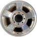17" DODGE 1500 PICKUP 06 8 lug, , aluminum, Original OEM Wheel Rim - POLISHED - Front View