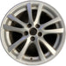 18" LEXUS IS250 08 18x8.5 , 5 double spoke Original OEM Wheel Rim - HYPER SILVER - Front View