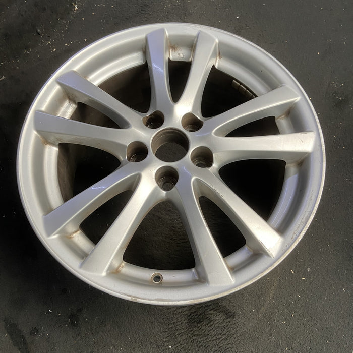 18" LEXUS IS250 08 18x8.5 , 5 double spoke Original OEM Wheel Rim - HYPER SILVER - View 7