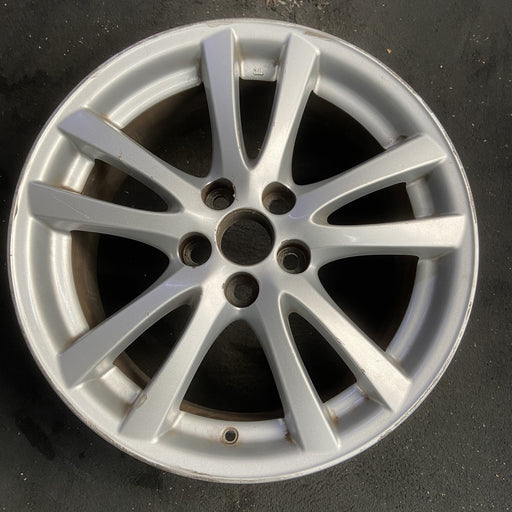 18" LEXUS IS250 08 18x8.5 , 5 double spoke Original OEM Wheel Rim - HYPER SILVER - Additional View