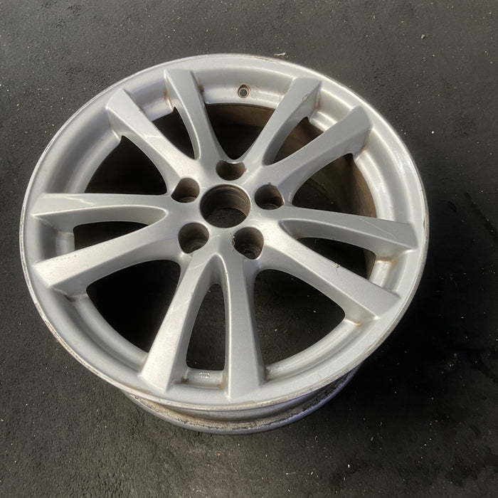 18" LEXUS IS250 08 18x8.5 , 5 double spoke Original OEM Wheel Rim - HYPER SILVER - View 8