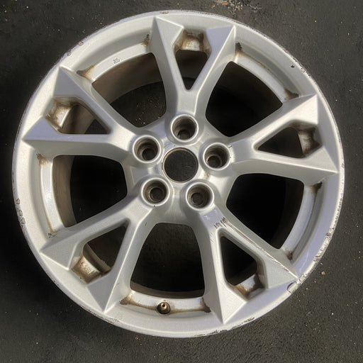 18" MAXIMA 12-14 18x8 , flat spoke, bright Original OEM Wheel Rim - SILVER - Additional View