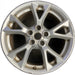 18" MAXIMA 12-14 18x8 , flat spoke, bright Original OEM Wheel Rim - SILVER - Front View