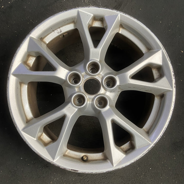 18" MAXIMA 12-14 18x8 , flat spoke, bright Original OEM Wheel Rim - SILVER - Additional View
