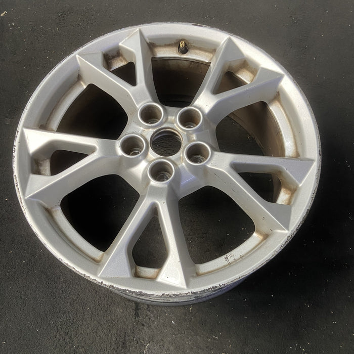 18" MAXIMA 12-14 18x8 , flat spoke, bright Original OEM Wheel Rim - SILVER - View 8