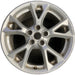 18" MAXIMA 12-14 18x8 , flat spoke, bright Original OEM Wheel Rim - SILVER - Front View