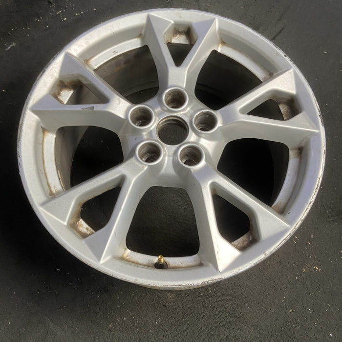 18" MAXIMA 12-14 18x8 , flat spoke, bright Original OEM Wheel Rim - SILVER - View 7