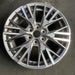 18" TRAVERSE 24 , 18x7.5, Original OEM Wheel Rim - MACHINED CHARCOAL - Additional View