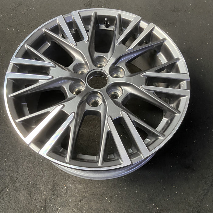 18" TRAVERSE 24 , 18x7.5, Original OEM Wheel Rim - MACHINED CHARCOAL - View 8