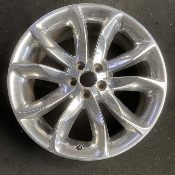 20" EXPLORER 11-14 20x8.5, , 10 spoke, Original OEM Wheel Rim - POLISHED - Additional View
