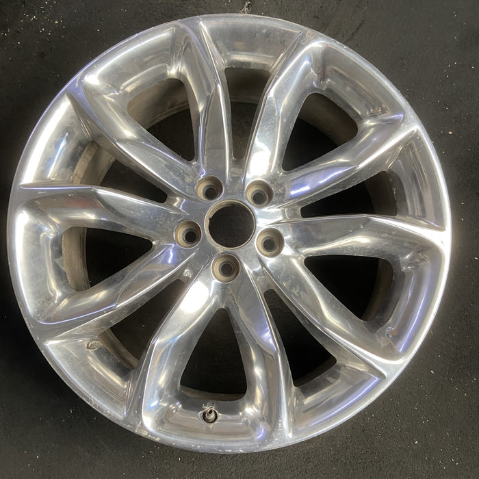 20" EXPLORER 11-14 20x8.5, , 10 spoke, Original OEM Wheel Rim - POLISHED - Additional View