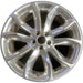 20" EXPLORER 11-14 20x8.5, , 10 spoke, Original OEM Wheel Rim - POLISHED - Front View