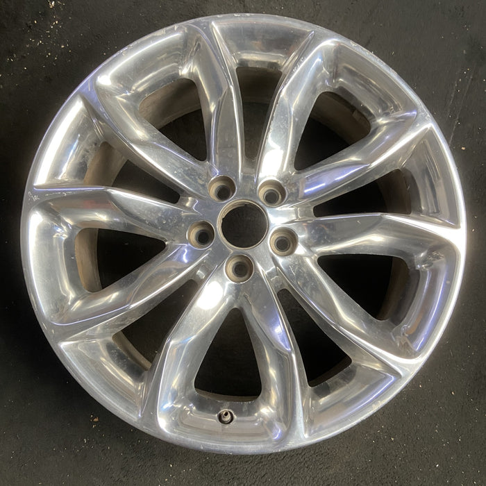 20" EXPLORER 11-14 20x8.5, , 10 spoke, Original OEM Wheel Rim - POLISHED - Additional View