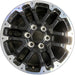 18" SEQUOIA 23-24 18x7.5, 6 double spoke, Original OEM Wheel Rim - MACHINED - Front View