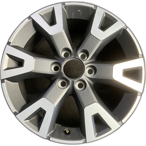 20" 4 RUNNER 25-26 20x8, 6 Y spoke Original OEM Wheel Rim - MACHINED CHARCOAL - Front View