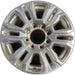20" SIERRA 2500 PICKUP 20-23 20x8.5, 6 V spoke Original OEM Wheel Rim - POLISHED - Front View