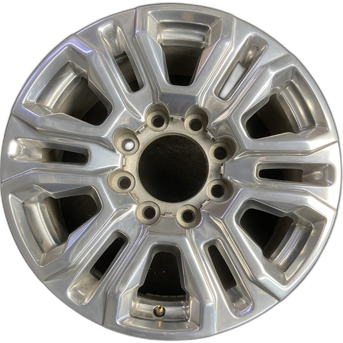 20" SIERRA 2500 PICKUP 20-23 20x8.5, 6 V spoke Original OEM Wheel Rim - POLISHED - Front View