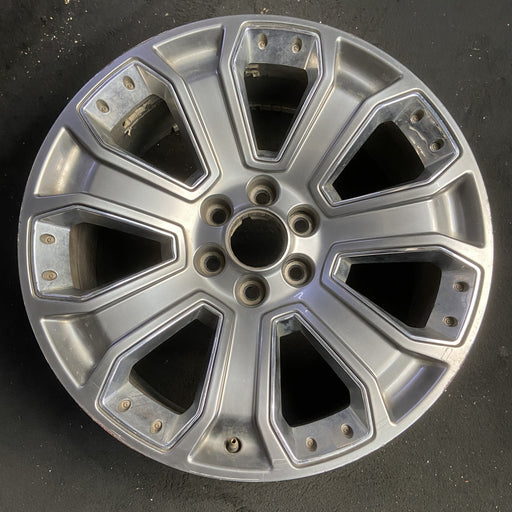 22" ESCALADE 15-20 22x9, 7 spoke, single, with inserts, opt RXN Original OEM - Additional View