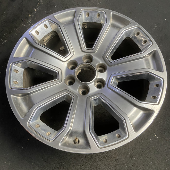 22" ESCALADE 15-20 22x9, 7 spoke, single, with inserts, opt RXN Original OEM - View 7