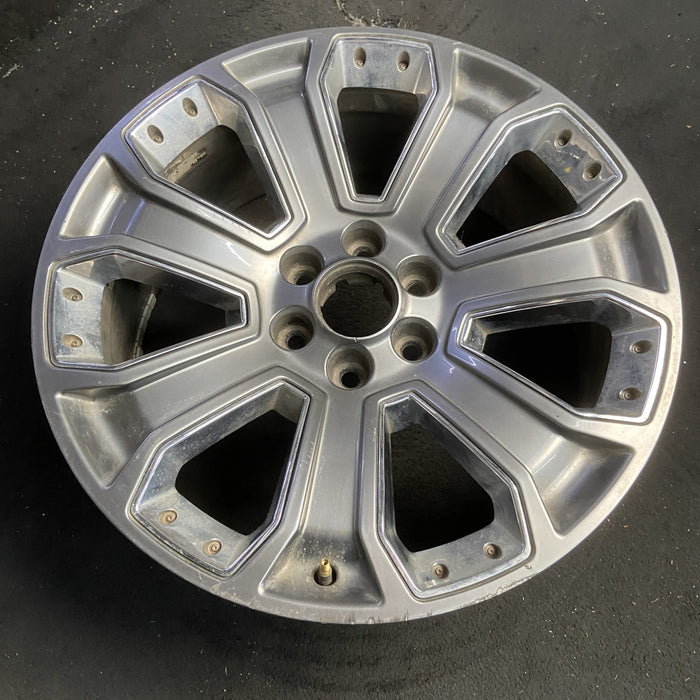 22" ESCALADE 15-20 22x9, 7 spoke, single, with inserts, opt RXN Original OEM - View 7
