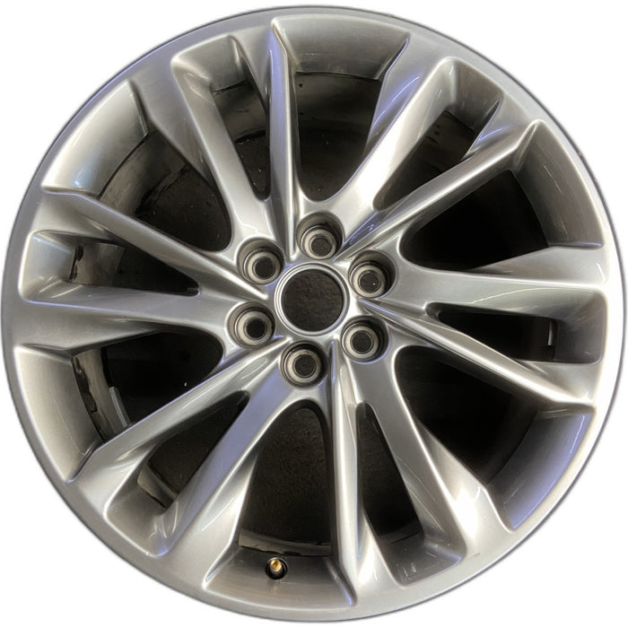 20" ENCLAVE 22-24 aluminum, 20x8, closed spoke, 12 spoke, pearl nickel Original - Front View
