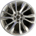 20" ENCLAVE 22-24 aluminum, 20x8, closed spoke, 12 spoke, pearl nickel Original - Front View