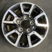 18" TUNDRA 14 18x8, alloy, 10 spoke Original OEM Wheel Rim - MACHINED BLACK - Additional View