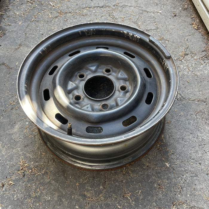 15" BRONCO 92-96 15x6 Original OEM Wheel Rim - BLACK - View 7