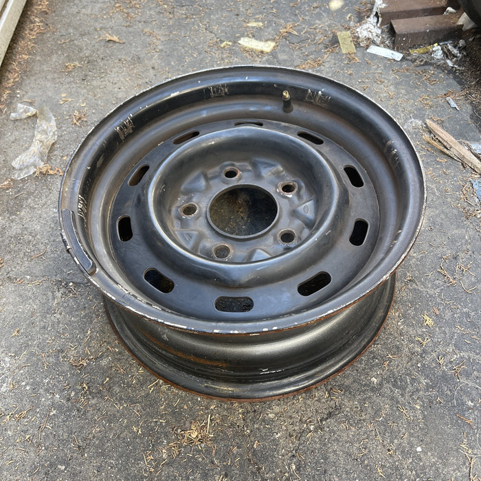 15" BRONCO 92-96 15x6 Original OEM Wheel Rim - BLACK - View 8