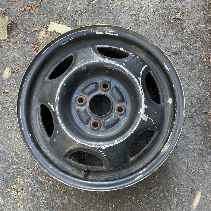 14" PRIZM 93-02 14x5.5, steel, Original OEM Wheel Rim - BLACK - Additional View