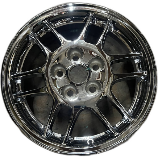 16" ECLIPSE 99 16x6, alloy, 12 spoke Original OEM Wheel Rim - CHROME - Front View