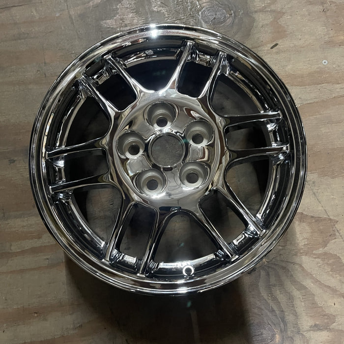 16" ECLIPSE 99 16x6, alloy, 12 spoke Original OEM Wheel Rim - CHROME - Additional View