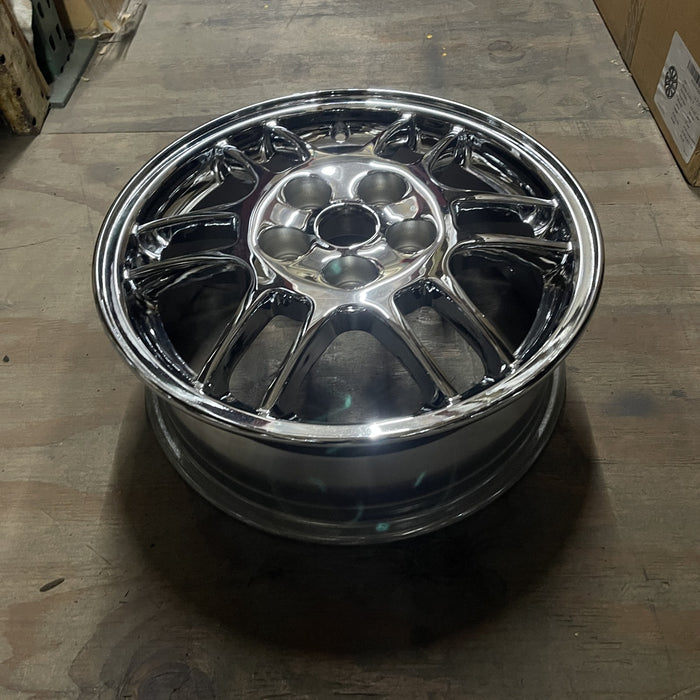 16" ECLIPSE 99 16x6, alloy, 12 spoke Original OEM Wheel Rim - CHROME - View 8