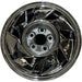 16" ECLIPSE 90-91 16x6, alloy Original OEM Wheel Rim - CHROME - Front View