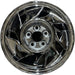 16" ECLIPSE 90-91 16x6, alloy Original OEM Wheel Rim - CHROME - Front View
