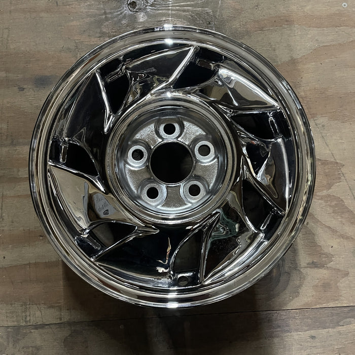 16" ECLIPSE 90-91 16x6, alloy Original OEM Wheel Rim - CHROME - Additional View