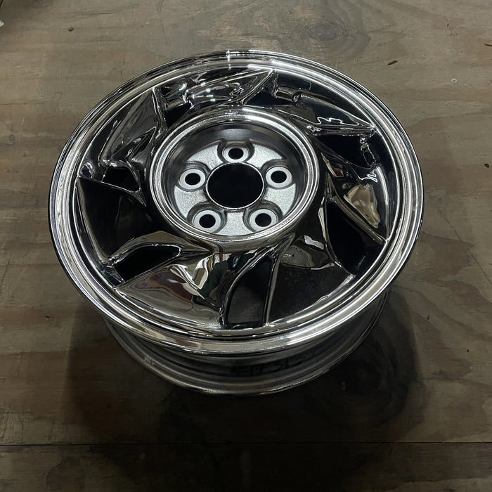 16" ECLIPSE 90-91 16x6, alloy Original OEM Wheel Rim - CHROME - View 7