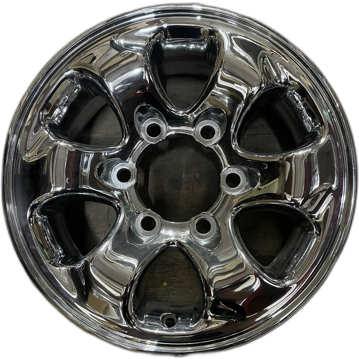 15" MONTERO 94-02 15x6, alloy Original OEM Wheel Rim - CHROME - Front View