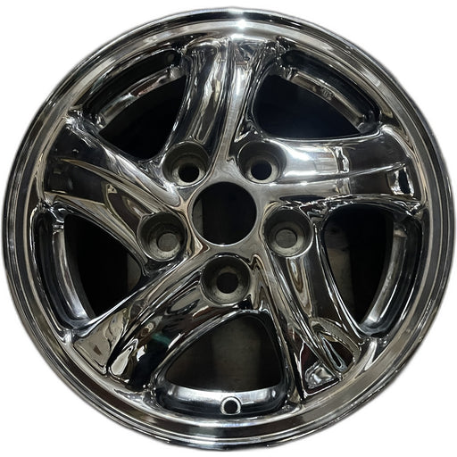 14" ECLIPSE 94-99 14x5.5, alloy Original OEM Wheel Rim - CHROME - Front View