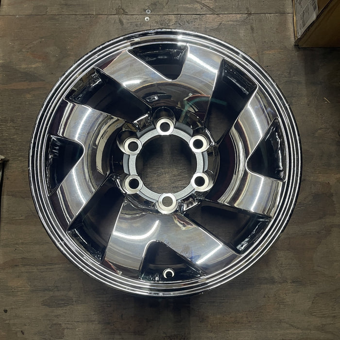 16" MONTERO 00-01 16x7 , 8 spoke, plain Original OEM Wheel Rim - CHROME - Additional View