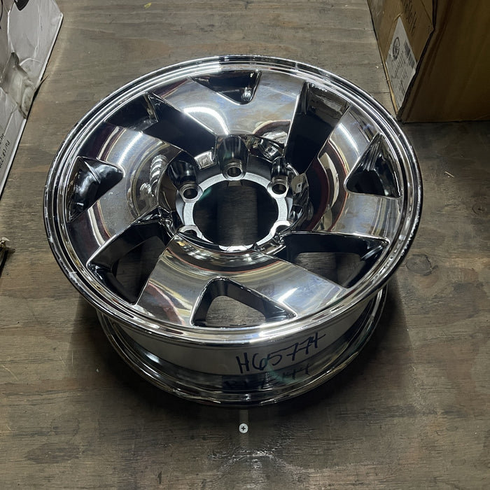 16" MONTERO 00-01 16x7 , 8 spoke, plain Original OEM Wheel Rim - CHROME - View 7