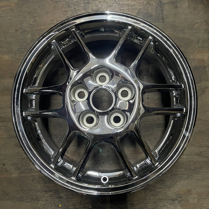 16" ECLIPSE 99 16x6, alloy, 12 spoke Original OEM Wheel Rim - CHROME - Additional View