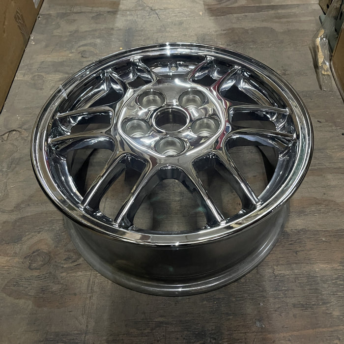 16" ECLIPSE 99 16x6, alloy, 12 spoke Original OEM Wheel Rim - CHROME - View 8